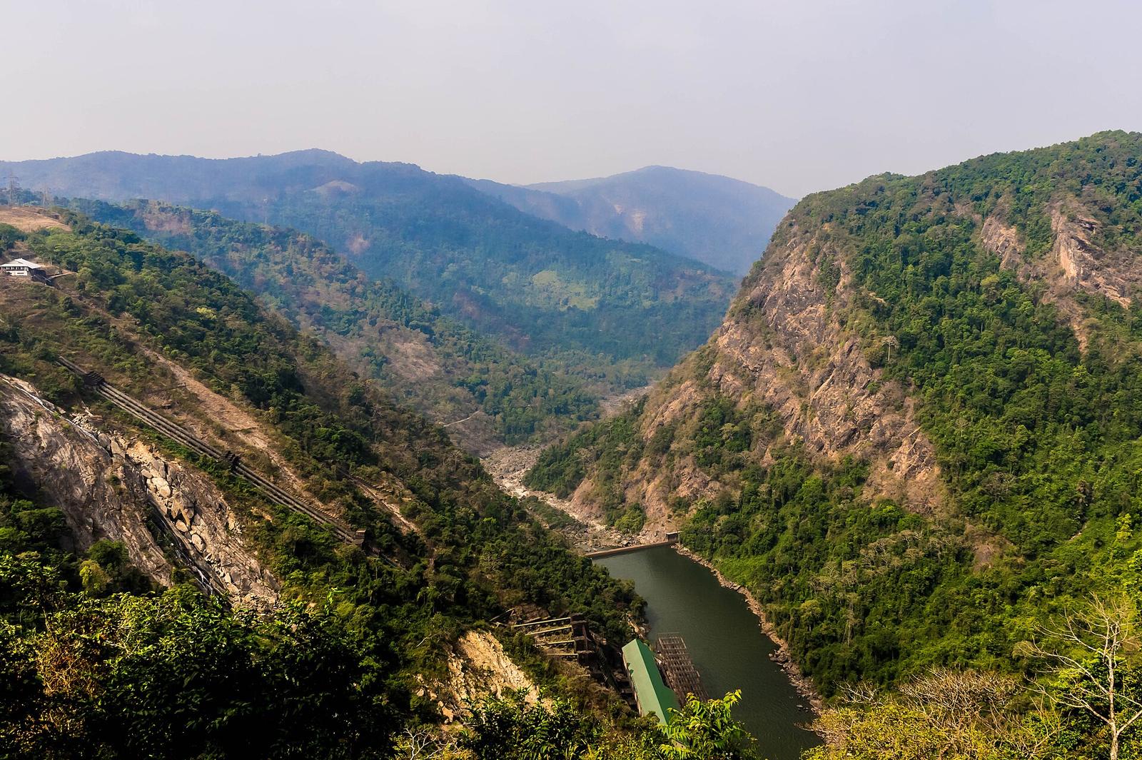 Sharavathi valley and hydroelectric station, Western Ghats